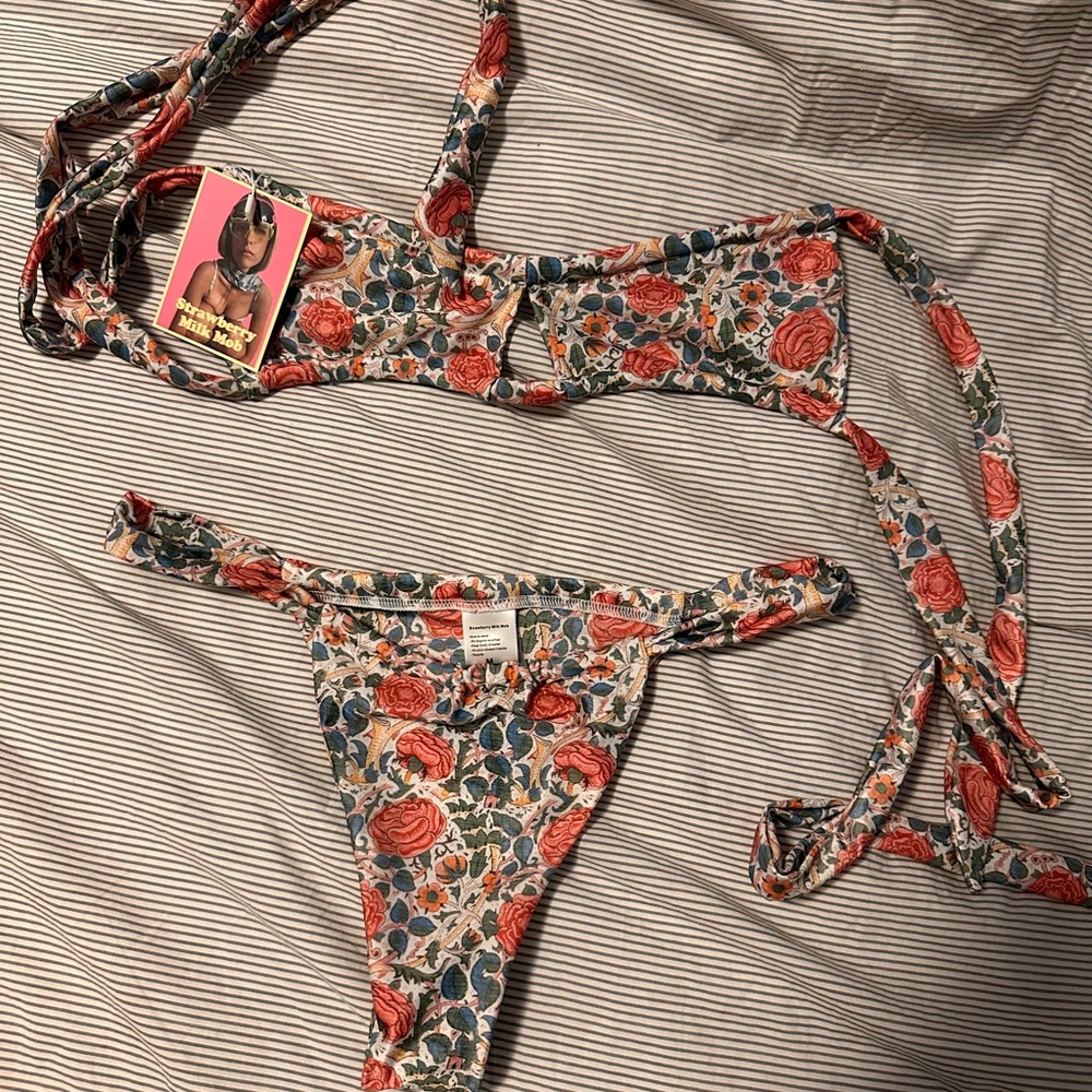 Strawberry milk Mob Bikini